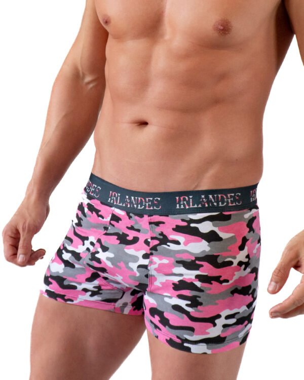 E10004-ROS BÓXER CAMUFLADO ROSA 3XL/4XL