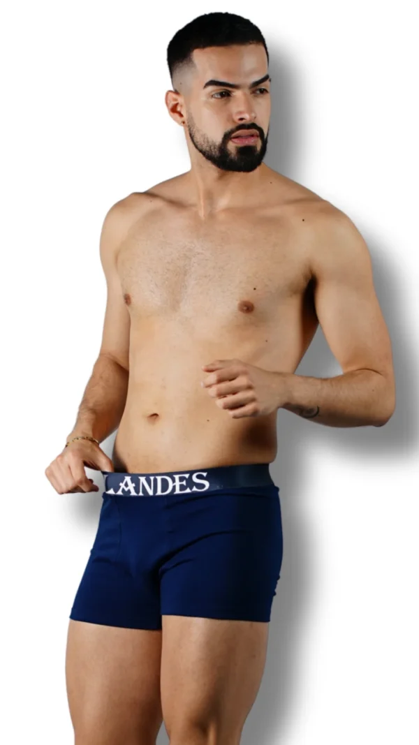 E10001-AZM BÓXER LISO MARINO 3XL/4XL